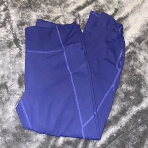 Oasis High-Waisted Twist 7/8 - Navy (blue)